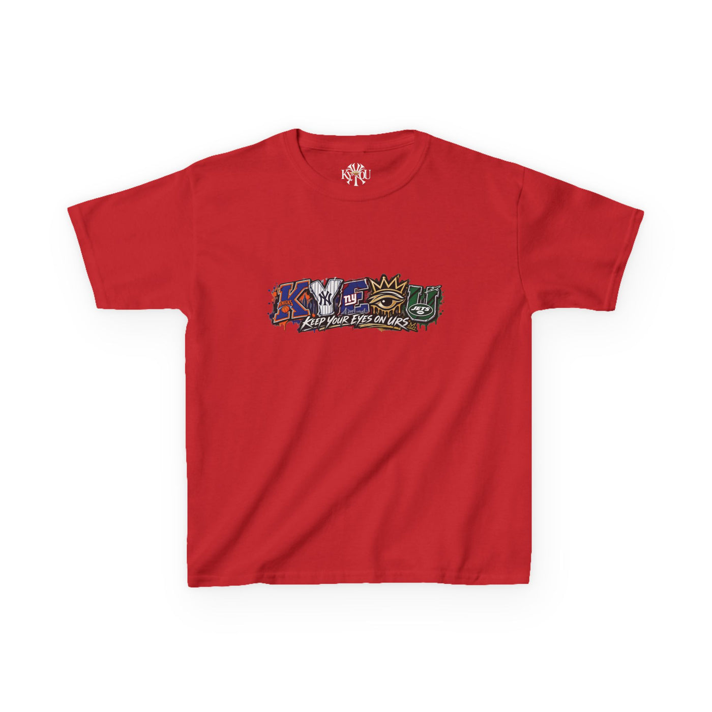 KYEOU Eyes on NY Home Team Tee — Kids