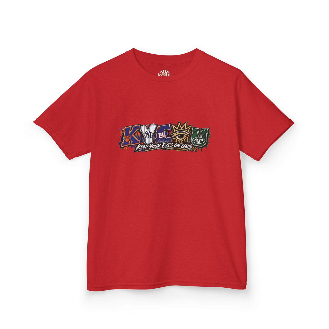 KYEOU Eyes on NY Home Team Tee — Kids