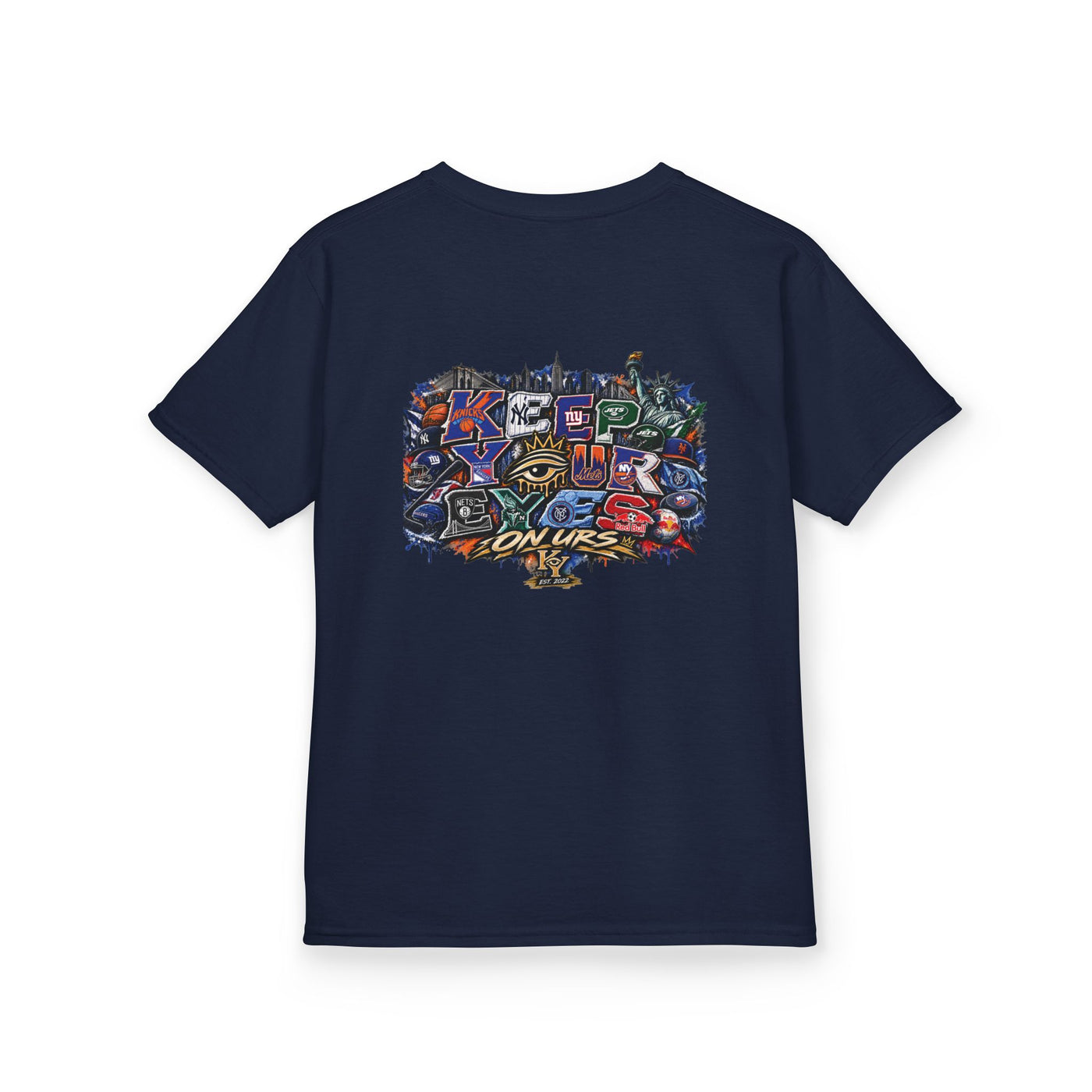 KYEOU Eyes on NY Home Team Tee — Kids