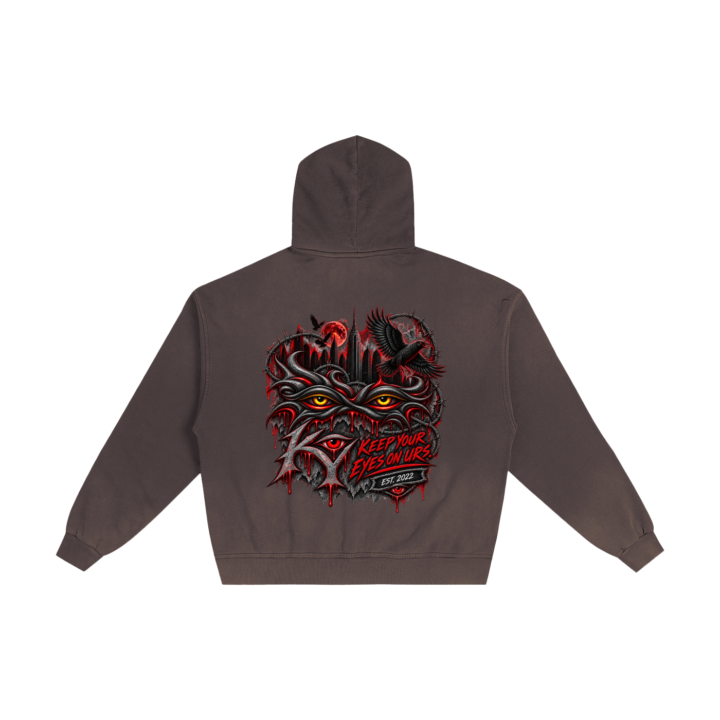 KYEOU Watch Everything Sunfade Zip Hoodie