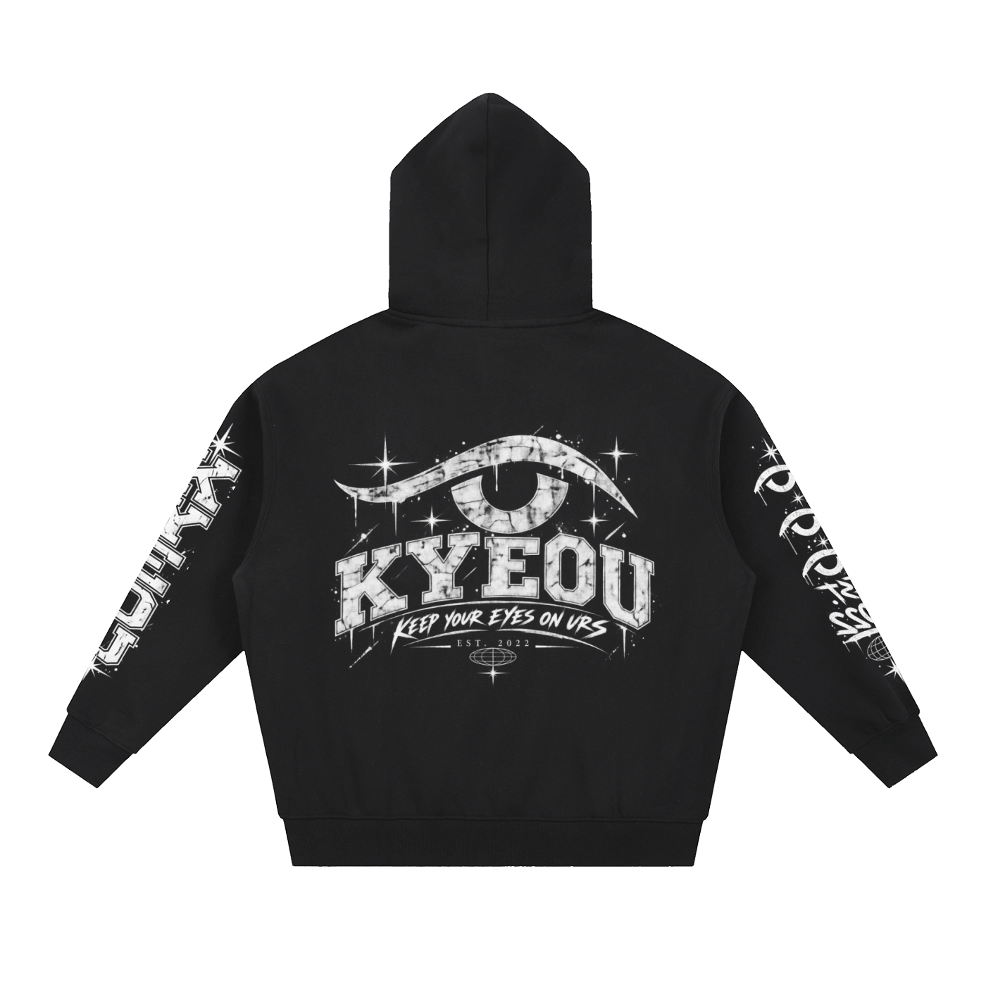 KYEOU Eyes On Urs Vintage Zip hoodie