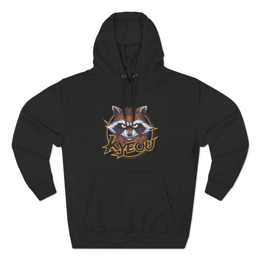 KYEOU Starlight Richie Raccz Raccoon 3-Panel Fleece Hoodie