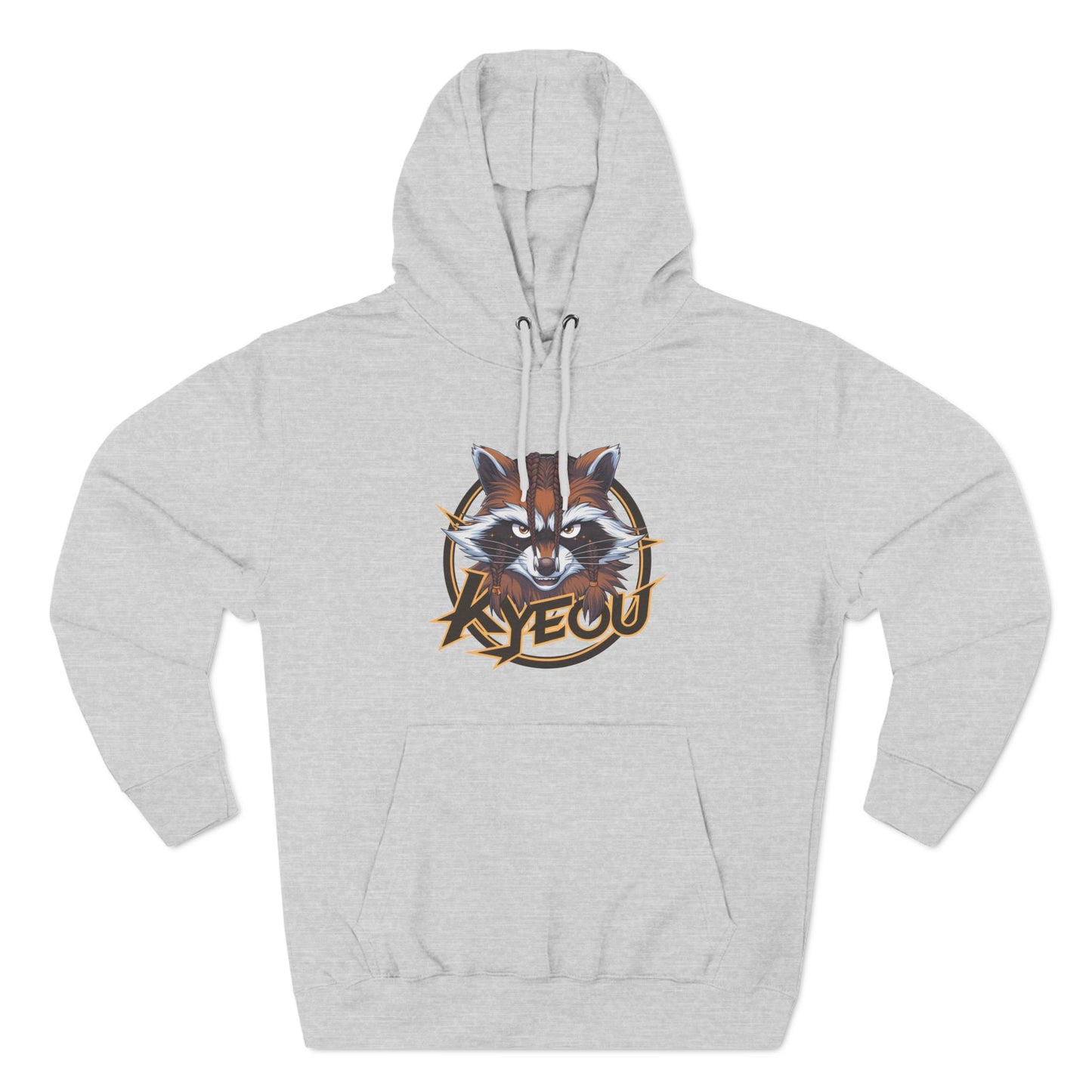 KYEOU Starlight Richie Raccz Raccoon 3-Panel Fleece Hoodie
