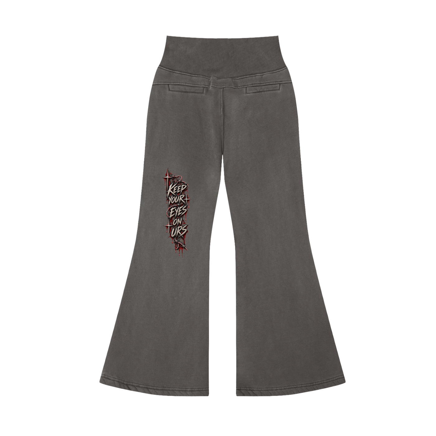 KYEOU Eyes On The Future Flare Pants