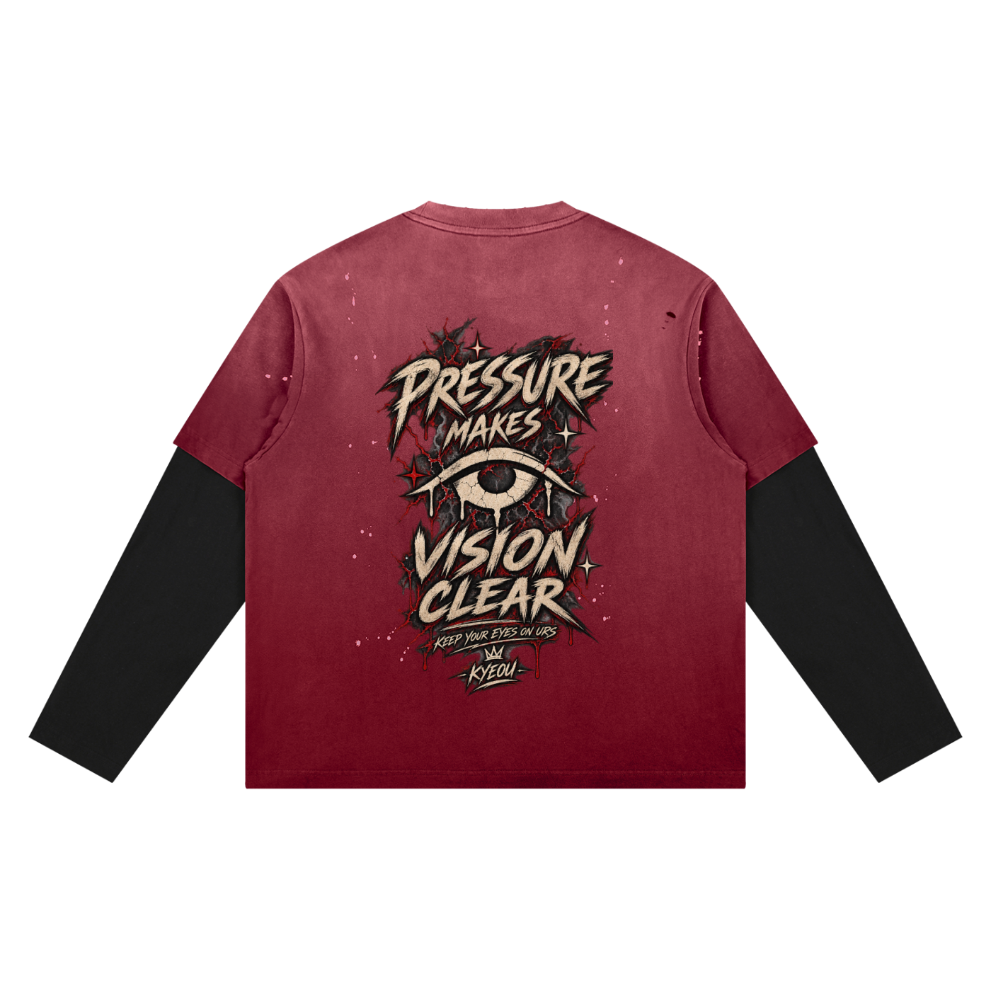 KYEOU Pressure Vision Vintage Layer Tee