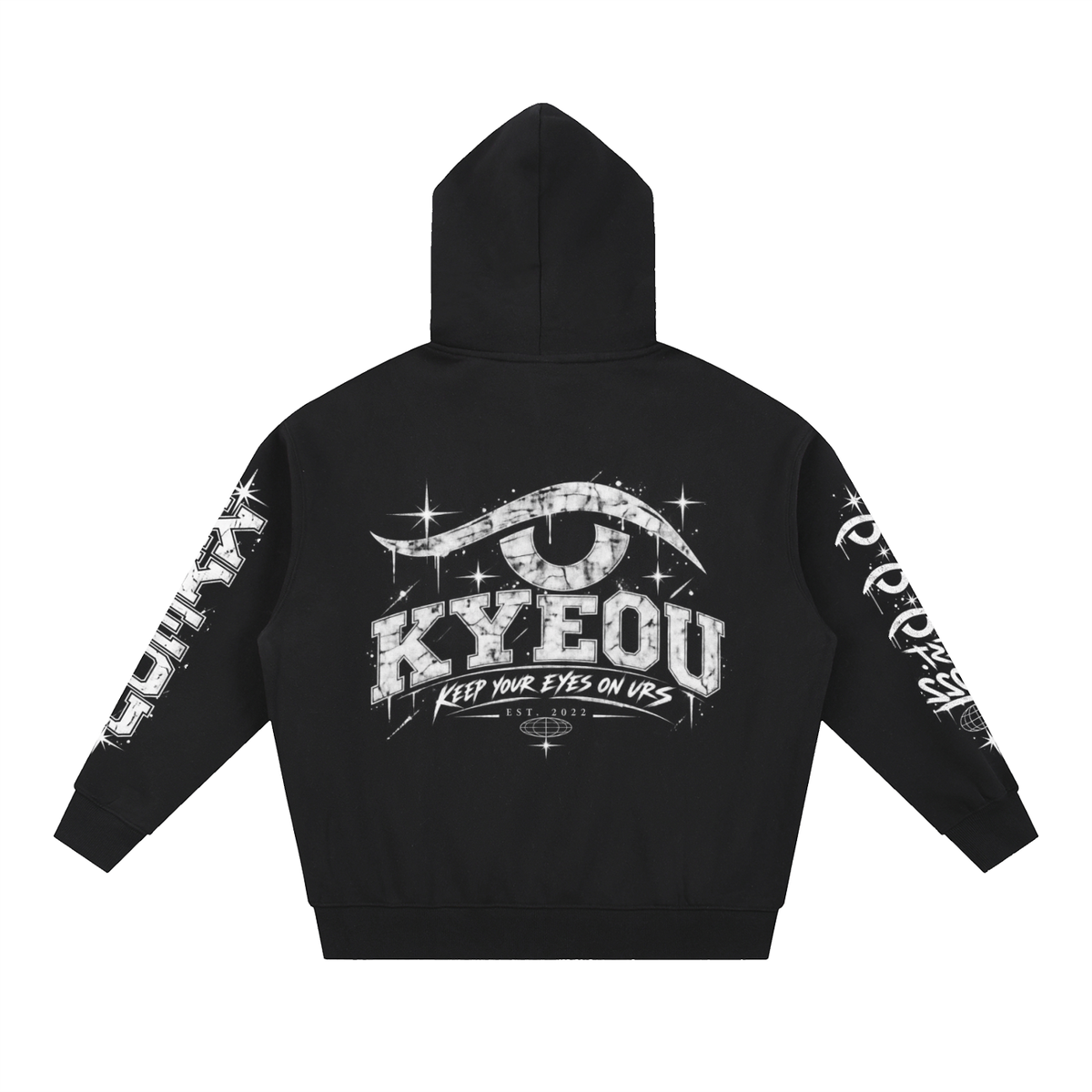 KYEOU Eyes On Urs Vintage Zip hoodie