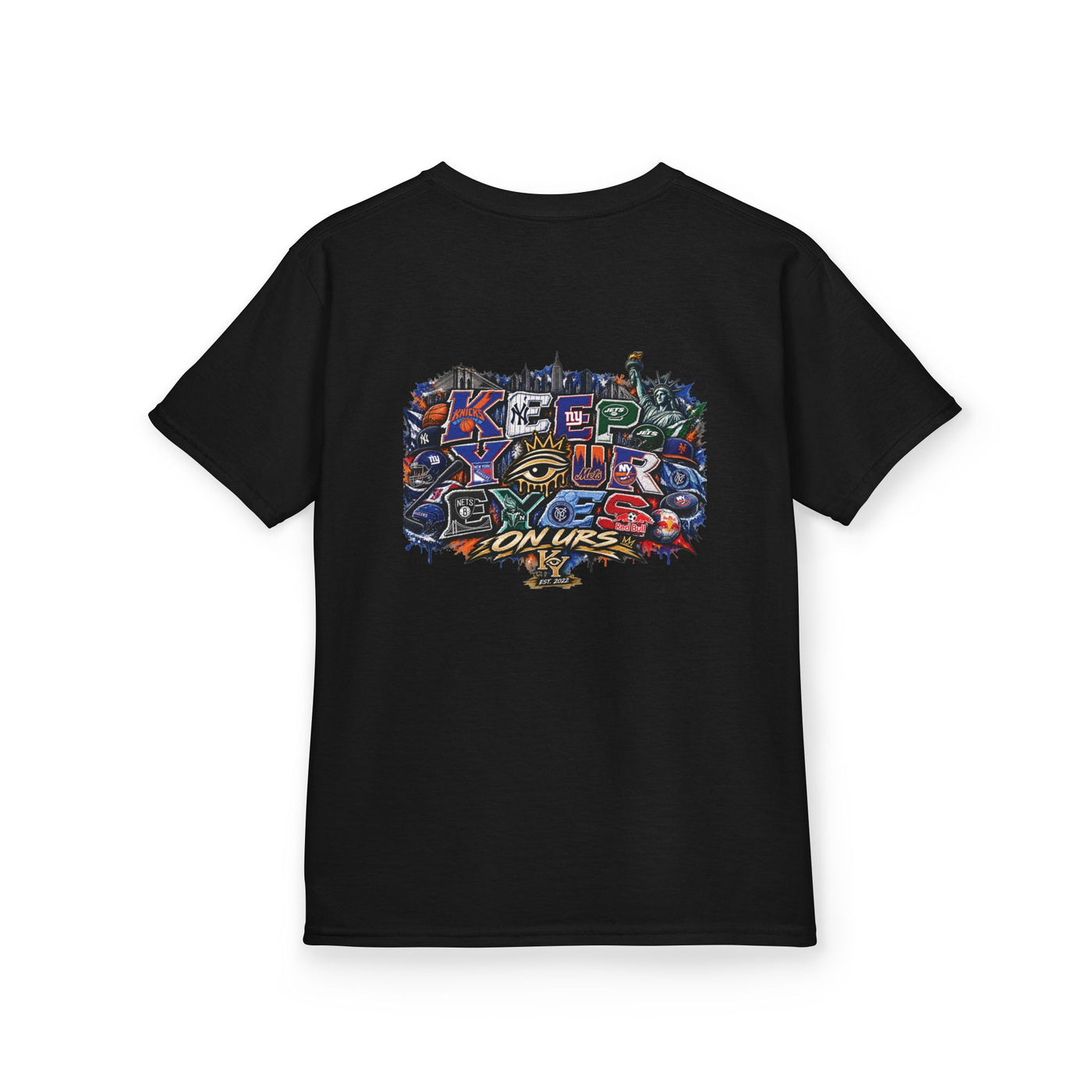 KYEOU Eyes on NY Home Team Tee — Kids