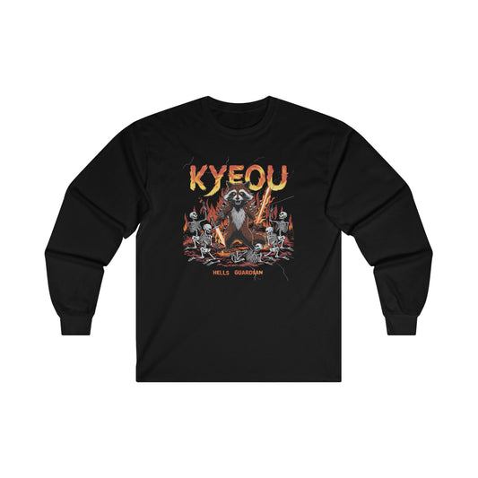 KYEOU Richie Raccz Raccoon Hell Guardian Long Sleeve Tee