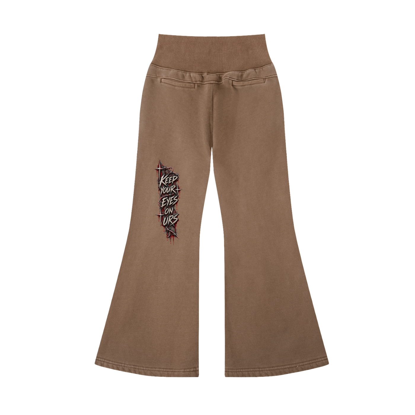 KYEOU Eyes On The Future Flare Pants