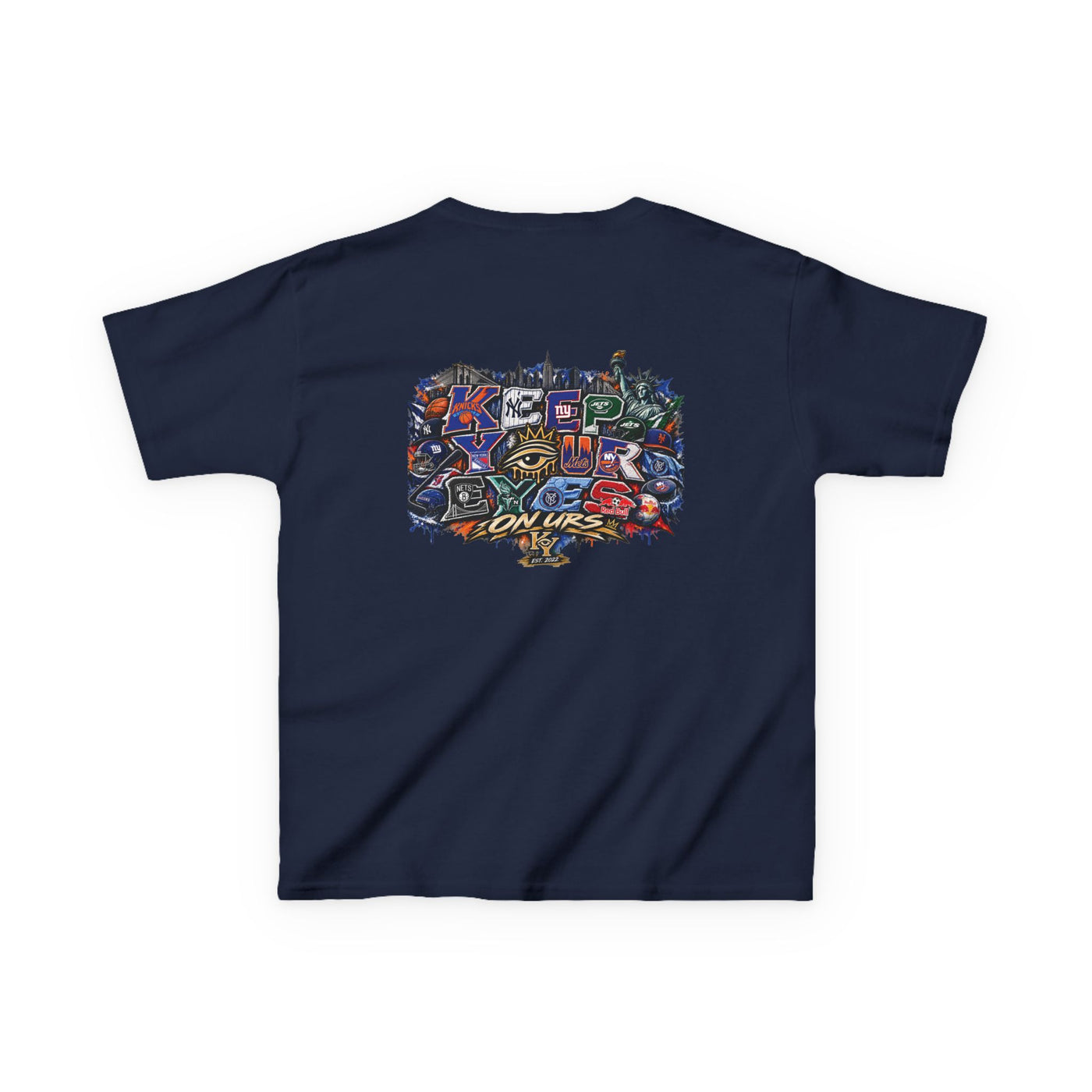 KYEOU Eyes on NY Home Team Tee — Kids