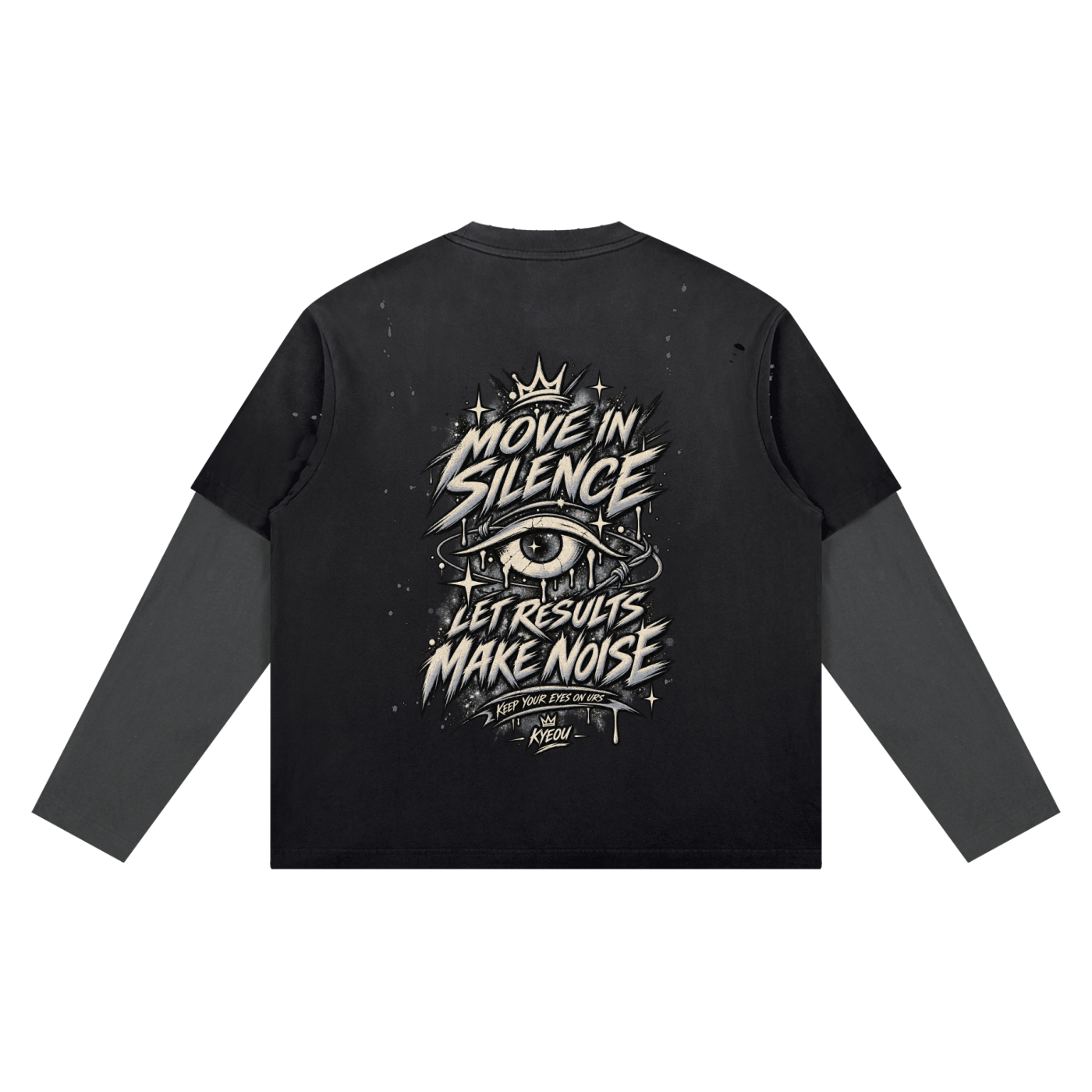 KYEOU Move In Silence Vintage Layer Tee