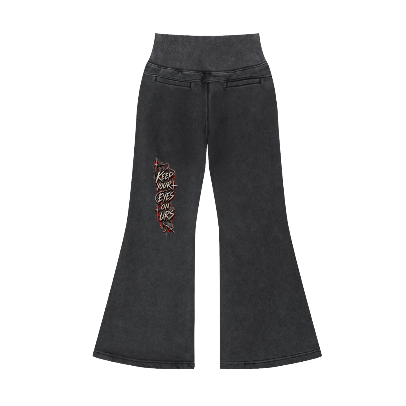 KYEOU Eyes On The Future Flare Pants