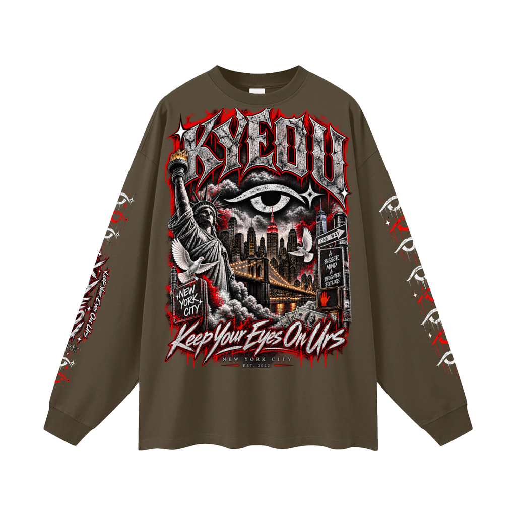 KYEOU Concrete Empire Oversized LS Tee