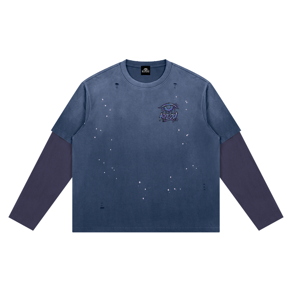 KYEOU Watch Ya B!txh Vintage Layer Tee