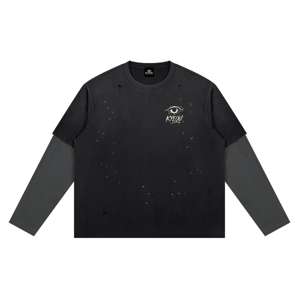 KYEOU Move In Silence Vintage Layer Tee