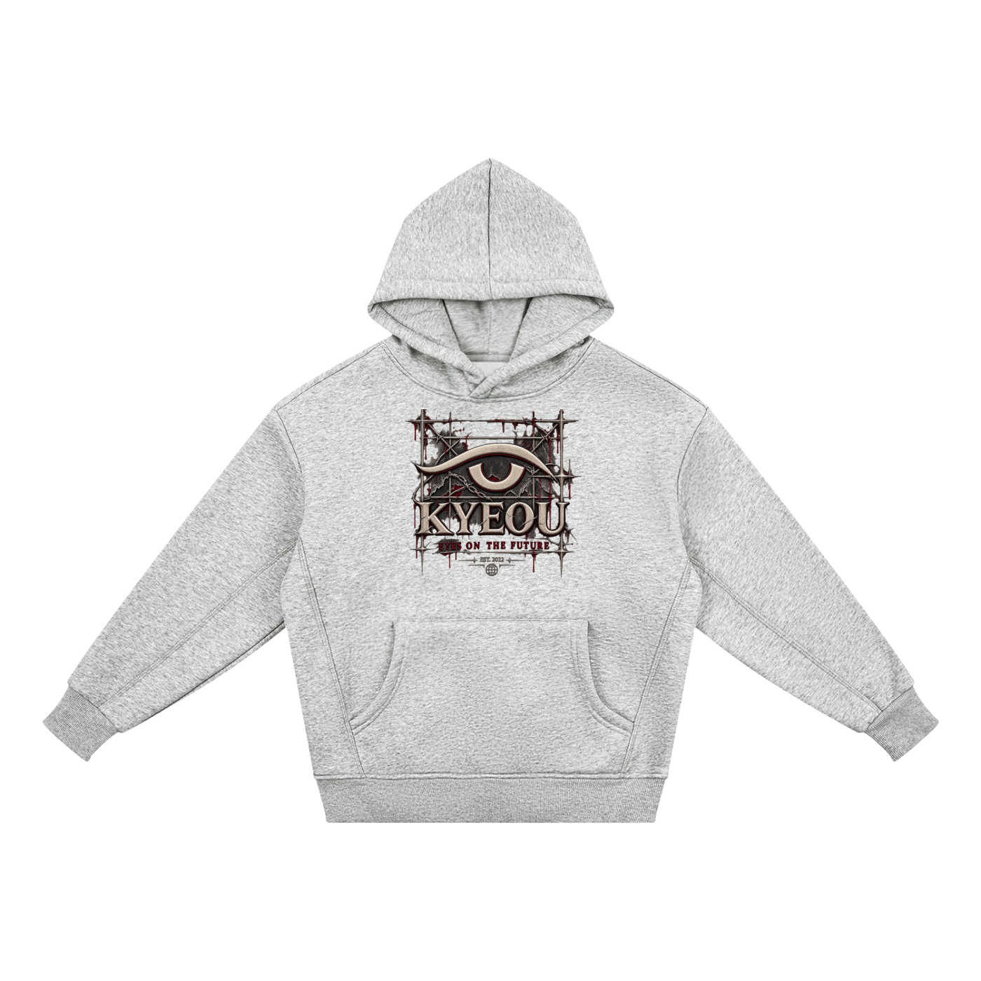 Kids set Flower Gray hoodie